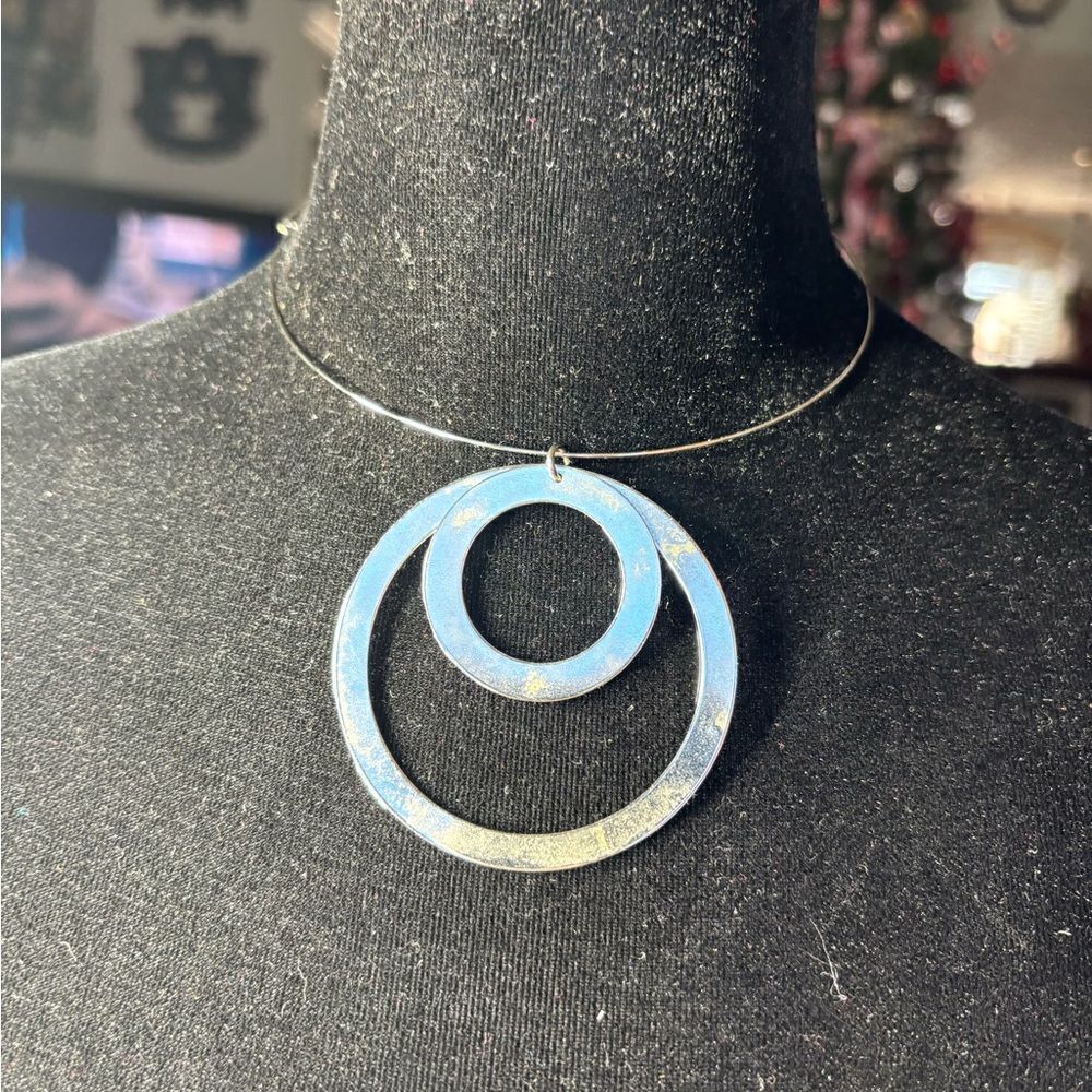 🔥❤️🔥 Build a Bundle Silvertone Choker Necklace Size EPC One Size Fits Most